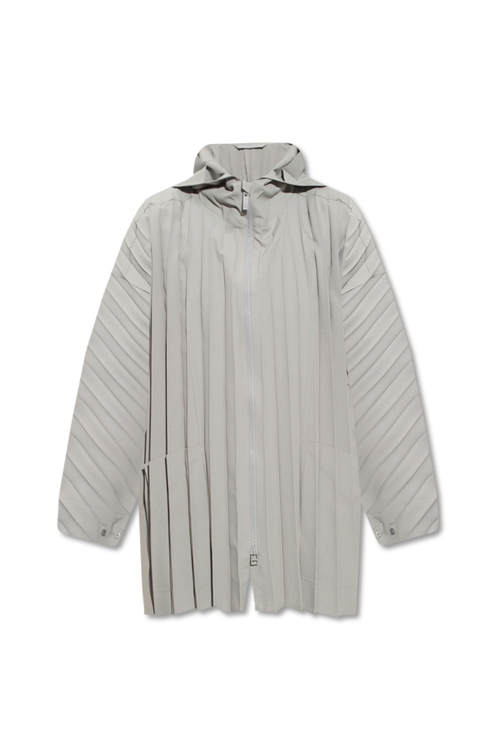 Grey Pleated hoodie Issey Miyake Homme Plisse - Vitkac Canada